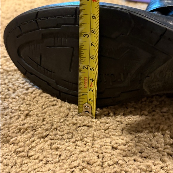 Nero Giardini Black Italian Leather Boots Sz 38/8 #motorbike #punk #grunge - Picture 13 of 16